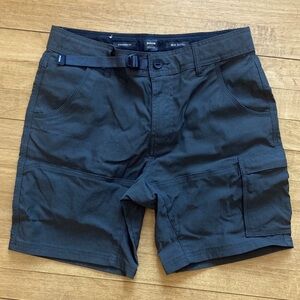 Prana Men's Charcoal Gray Cargo Shorts
